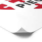 Ik hou van jou aan stukken poster (Hoek)