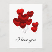 Ik Hou Van Jou Ansichtkaart Briefkaart (Voorkant)