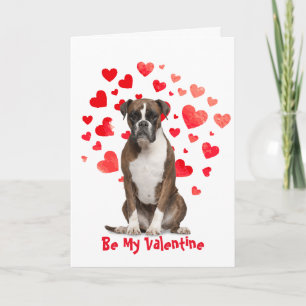 Ik Hou Van Jou Boxer Hond Valentijn Feestdagen Kaart