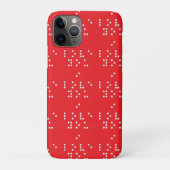 Ik hou van jou (Braille) Case-Mate iPhone Case (Achterkant)