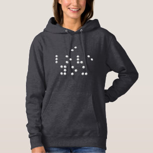 Ik hou van jou (Braille) Hoodie