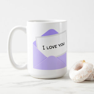 Ik Hou Van Jou Brief Koffiemok