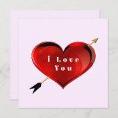 Ik Hou Van Jou Briefkaart (Voorkant / Achterkant)