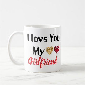 Ik hou van jou cadeau voor mijn vriendin Cute roma Koffiemok