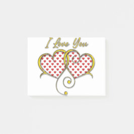 Ik hou van jou Design Post-it® Notes