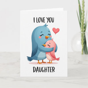 Ik Hou Van Jou Dochter Knuffelkaart Kaart