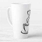 Ik Hou van Jou een Latte Mok (Linkerhoek)