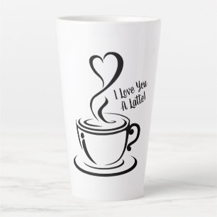 Ik Hou van Jou een Latte Mok