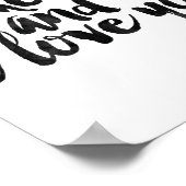 Ik hou van jou en ik hou van jou poster (Hoek)