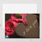 Ik hou van jou feestdagenkaart (Voorkant / Achterkant)