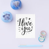 ik hou van jou flyer (Enkel)