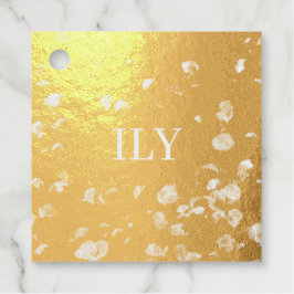 "Ik Hou Van Jou" Folie Favor Tag