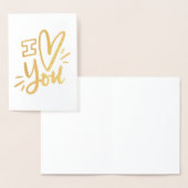 Ik hou van jou folie kaarten (Display)