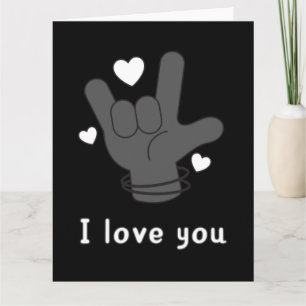 IK HOU VAN JOU GEBARENTAAL KAART