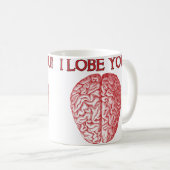 Ik Hou Van Jou Geek Nerd Liefde Grappige Mok of Re (Voorkant rechts)