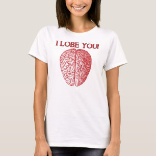 Ik Hou Van Jou Geek Nerd Liefde Grappige T-Shirt