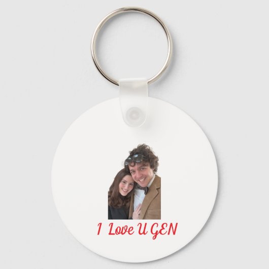 Ik Hou Van Jou Gen Sleutelhanger (Voorkant)