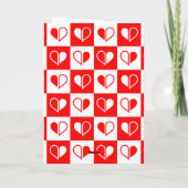 Ik hou van jou Gepersonaliseerde Valentijnsdag  Kaart (Achterkant)