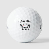 Ik Hou Van Jou Golfballen - Grappig Flirterig Aang (Voorkant)