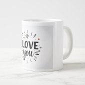 Ik hou van jou grote koffiekop (Voorkant rechts)