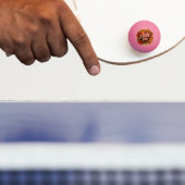 Ik Hou Van Jou Hart Ontwerp Pingpongbal (Peddel)