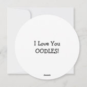 Ik Hou Van Jou Heerlijk | Ramen Foto Feestdagenkaart (Achterkant)