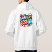 Ik hou van jou hoodie (Achterkant)