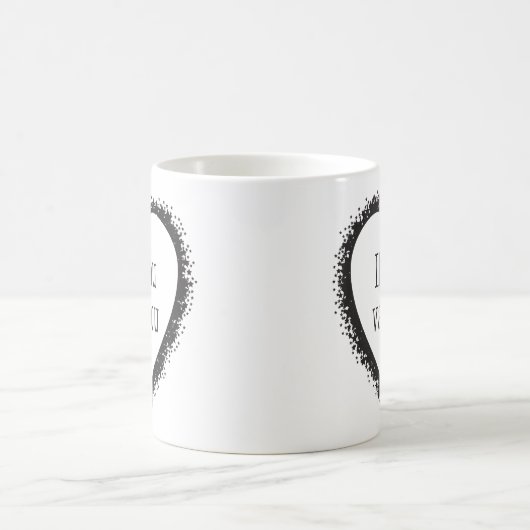 Ik hou van jou in het Nederlands. Koffiemok (Center)