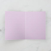 Ik Hou Van Jou in Morse Code Scroll Hart Card Kaart (Binnen)