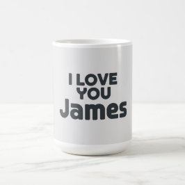 Ik hou van jou James Koffiemok