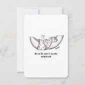 Ik hou van jou - Jamón en Melon, platte Kaart (Voorkant)