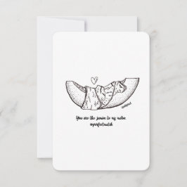 Ik hou van jou - Jamón en Melon, platte Kaart