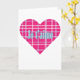 Ik hou van jou kaart