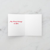 Ik hou van jou kaart (Binnen)