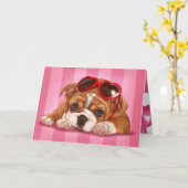 Ik hou van jou kaart (Gele Bloem)