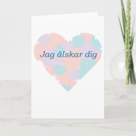 Ik hou van jou kaart