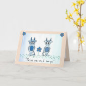 Ik Hou Van Jou Kaart (Gele Bloem)