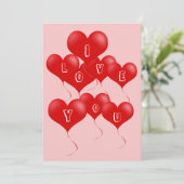 Ik hou van jou kaart (Staand voorkant)