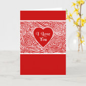 Ik Hou Van Jou Kaart (Gele Bloem)