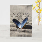 Ik hou van jou kaart (Gele Bloem)