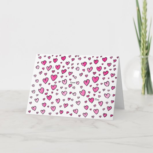 Ik Hou Van Jou Kaart (Voorkant)