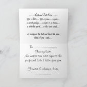 Ik Hou Van Jou Kaart Persoonlijke Liefdevolle Knuf (Binnen)