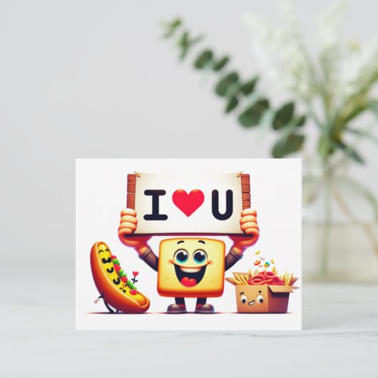 Ik Hou Van Jou Kaarten (Staand voorkant)