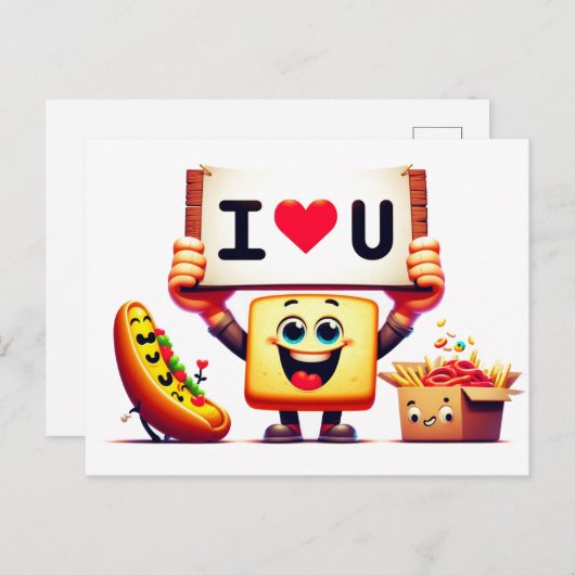 Ik Hou Van Jou Kaarten (Voorkant / Achterkant)