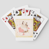 Ik Hou Van Jou Kat Pokerkaarten (Achterkant)