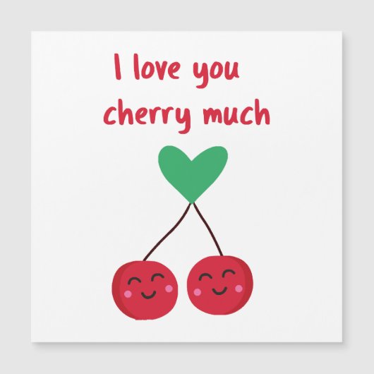 Ik Hou Van Jou Kers Veel Valentijn (Voorkant)