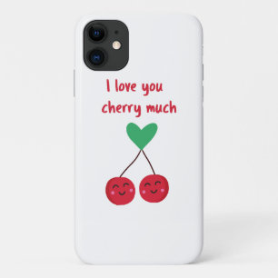 Ik hou van jou kers veel Valentijn Case-Mate iPhone Case