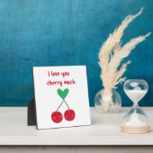 Ik hou van jou kers veel Valentijn Fotoplaat (Insitu)