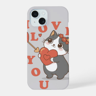 Ik Hou Van Jou Kitty iPhone 15 Case