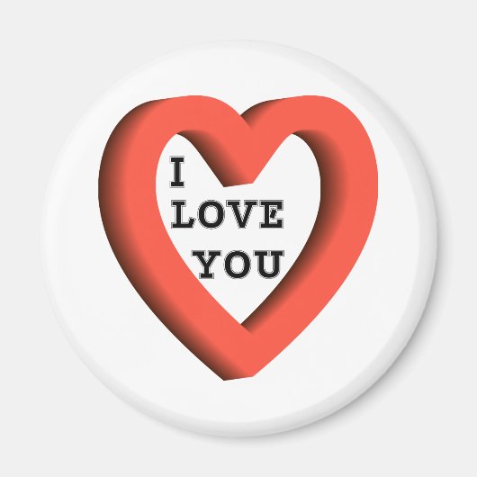 IK HOU VAN JOU KNOPPEN MAGNEET (Voorkant)